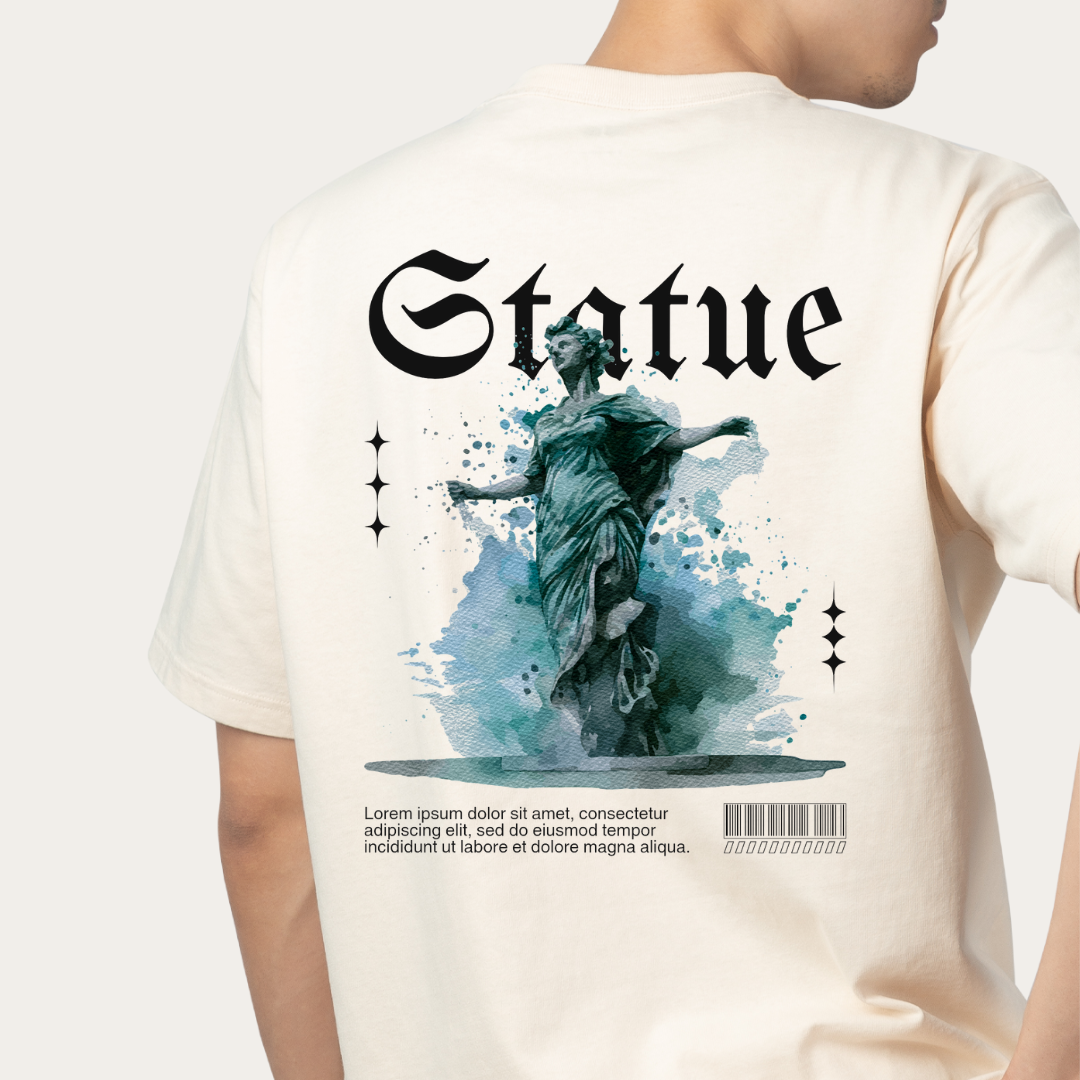 Mens round t-shirt